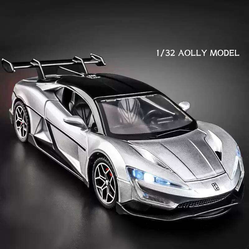 Simulation 1:32 YANGWANG - U9 Alloy Model, Game Vehicle Birthday Gift With Sound and Light Children's Toy Car Boy Z260307-image-1096578360