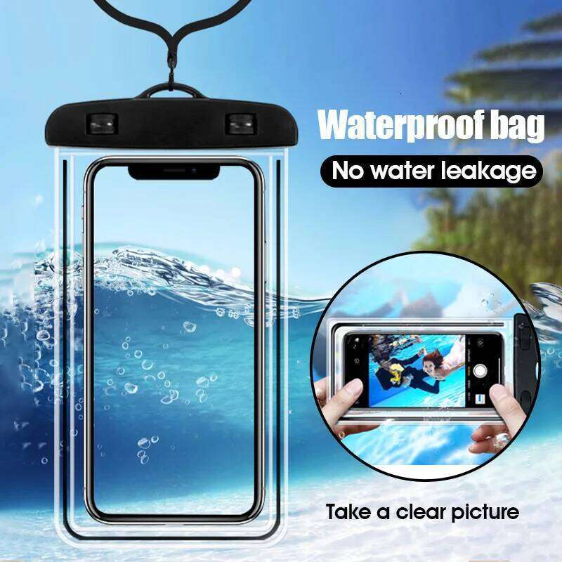 Waterproof Pouch Underwater Swimming Diving Phone Case Bag for iPhone OnePlus H260305-image-1096569001