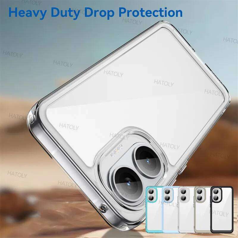 Case 5G Cases Clear PC TPU Shockproof Silicone Protective Phone Cover For Poco F7 H260305-image-1096562930