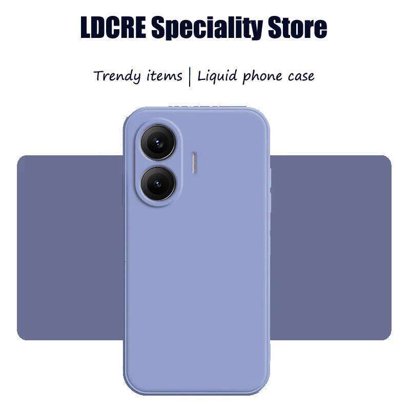 Case TPU Shockproof Liquid Silicone Protective Phone Cover For Poco F7 5G H260305-image-1096563190