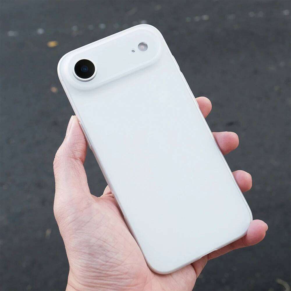 0.3mm Ultra Thin Hard Case iPhone Air 17 16 Pro Max Plus 16E Translucent Matte Black Slim PP Shell For iPhone17ProMax 16Pro H260305-image-1096576906