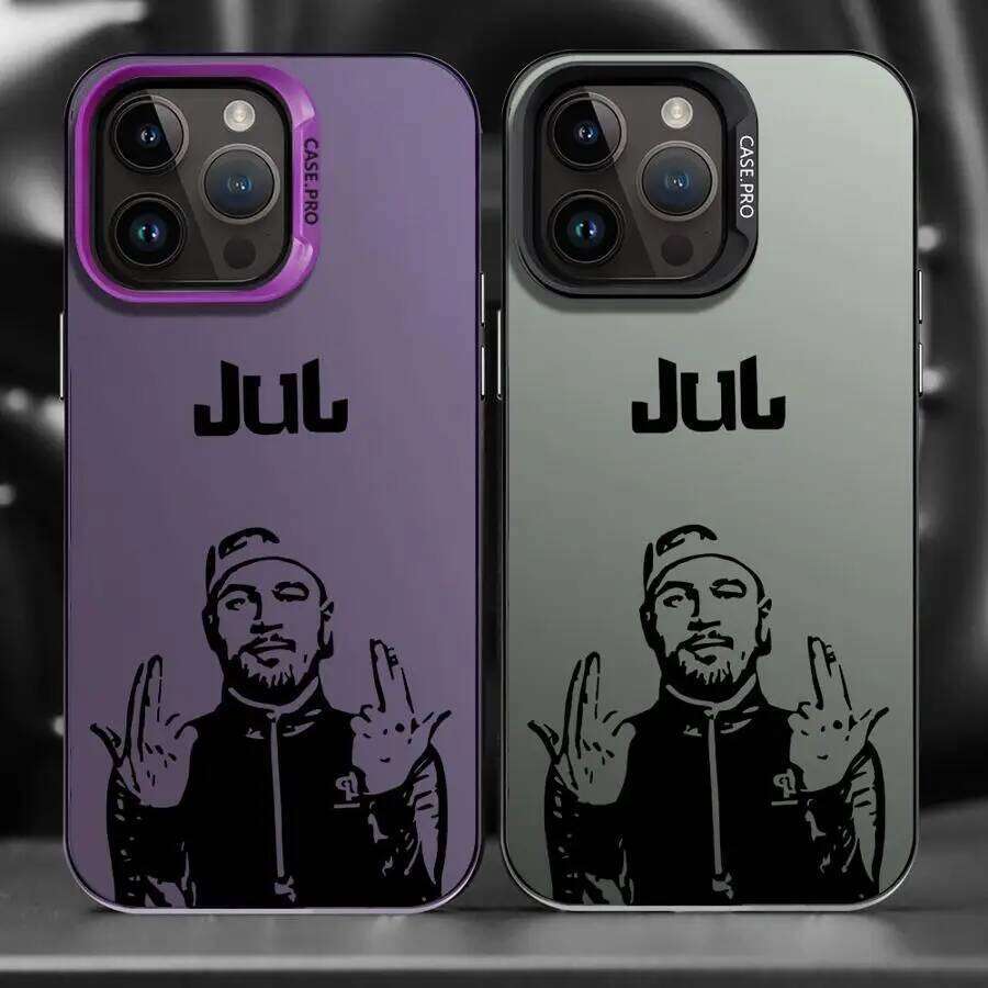 C'est Pas Des Lol J-JuL Rapper Case for iPhone 14Pro XR XS 14 13 Pro MAX 15 16Pro 11 12 16e Soft Shell 16 Plus 12Pro H260305-image-1096557952