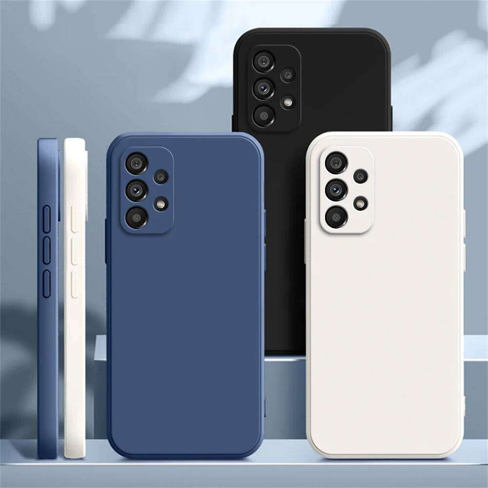 Original Silicone Case On For A13 A23 A33 A53 A73 A14 A24 A34 A54 A05 A15 A25 A35 A55 5G Cover Cases H260305-image-1096559062