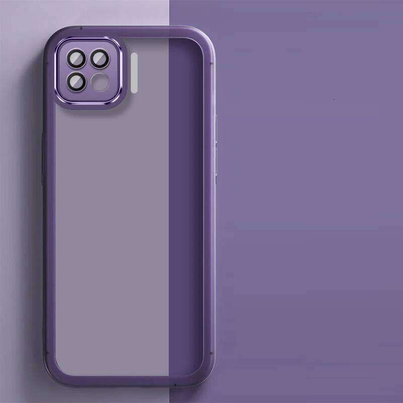 For Reno4 lite Reno 4F Phone Case F17 Pro Cover A73 A93 2020 Shookproof Plating Silicone back cover H260305-image-1096560480