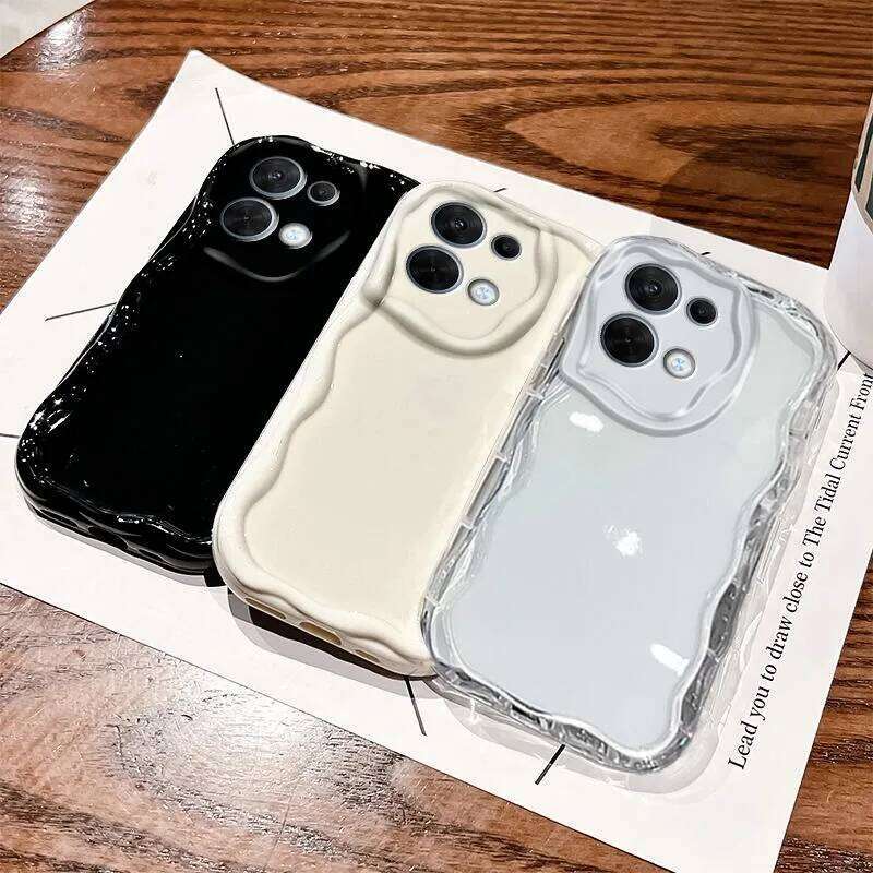 For Poco Phone POCO C85 4G poco c85 4g Clear TPU Wave Soft Case Cover H260305-image-1096559650