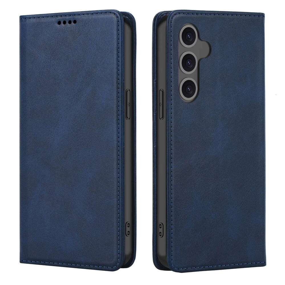 PU Leather Wallet Phone Case For Galaxy S25 Edge S24 Ultra Plus S22 S23 Fe Magnetic With Picture Frame H260305-image-1096547386
