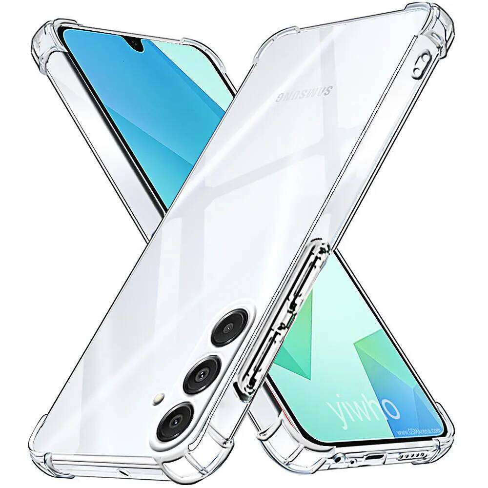 Shockproof Clear Soft Phone for Galaxy A16 4g A06 A55 A35 A25 A15 5g Back Case Transparent Cover A14 A24 A34 A54 H260305-image-1096562324