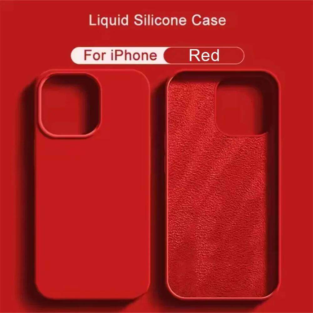 New Shockproof Cover For iPhone 15 14 11 13 Max 12 16 Pro Simple Solid Color Phone case H260305-image-1096557635