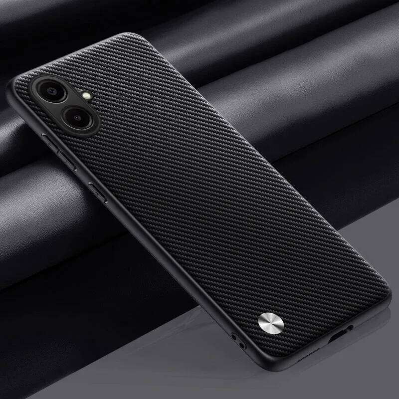 PU Leather Phone Galaxy 4G Protective Cover Matte Silicone Shockproof Case For A07 Coque H260305-image-1096558362
