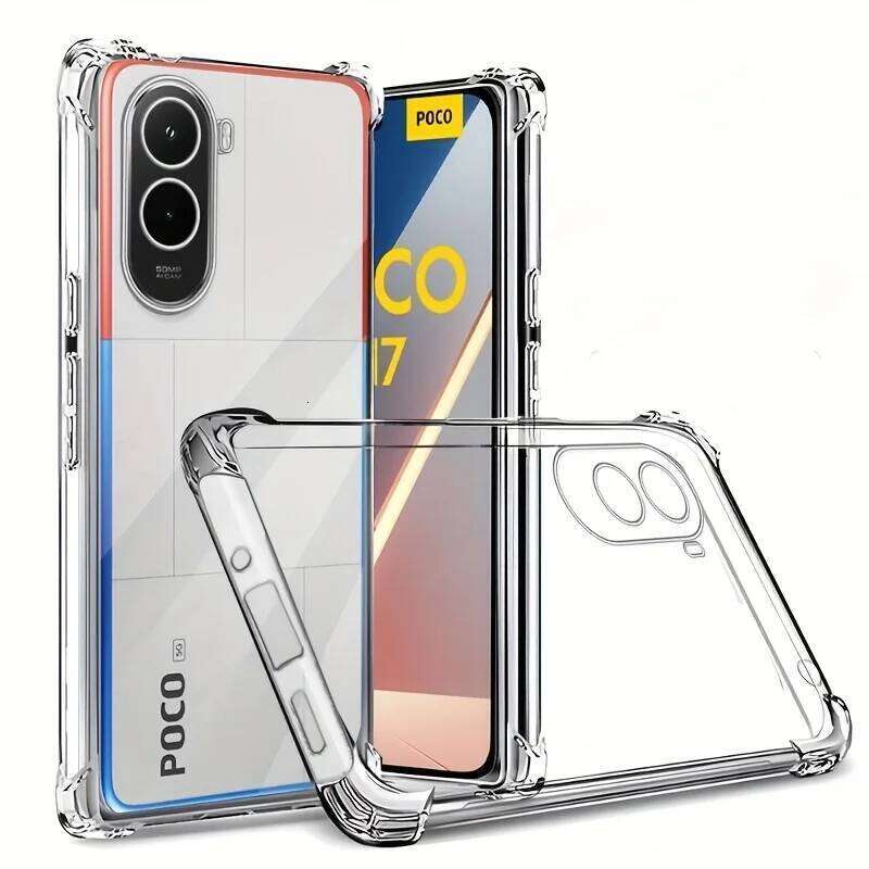 Transparent Phone 4G Soft Silicone For Poco M7 5G Back Cover Clear Case PocoM7 H260305-image-1096556684