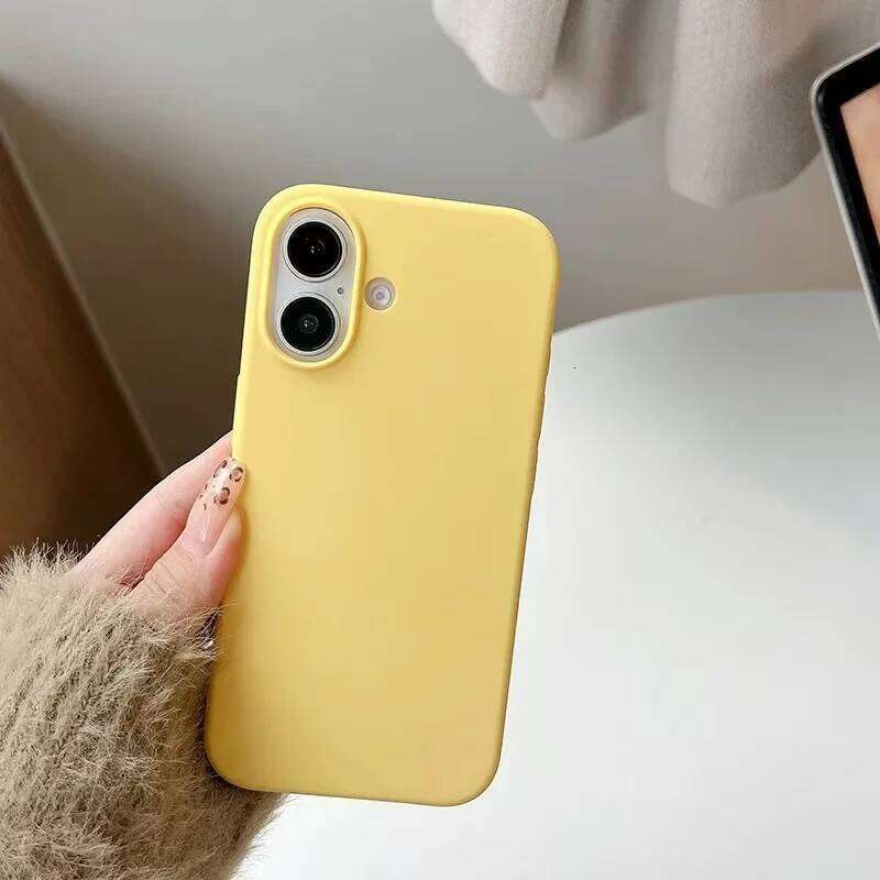 Liquid Silicone Shockproof Protective Phone for iphone iphone16 Pro Max 16 Plus Back Cover Case H260305-image-1096582168