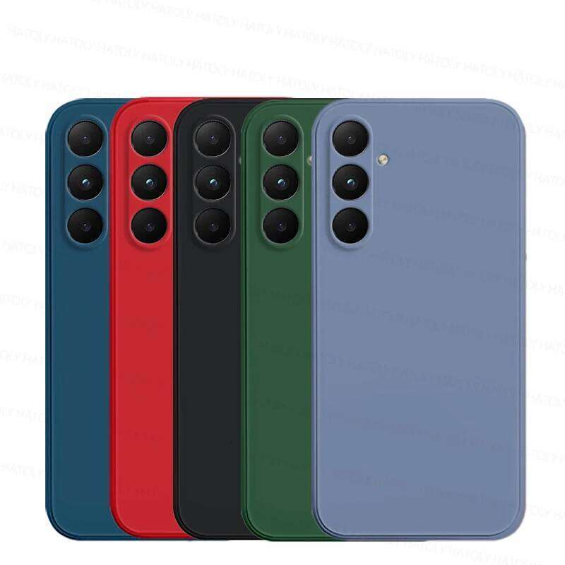 For Case TPU Shockproof Liquid Silicone Phone Back Cover Galaxy A05S A05 A15 A25 A35 A55 5G H260305-image-1096559328