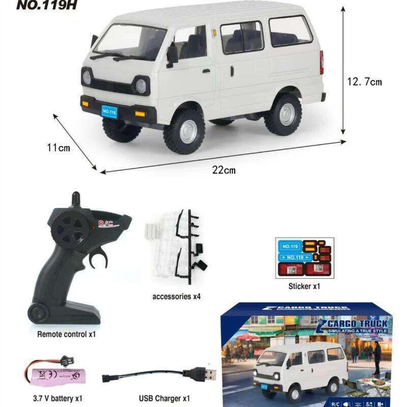 Speed RC Drift Truck Four Wheel Drive Road Competitive Realistic Model Vehicle Electric Remote Control Cars Boys Christmas Gifts C260306-image-1096584201