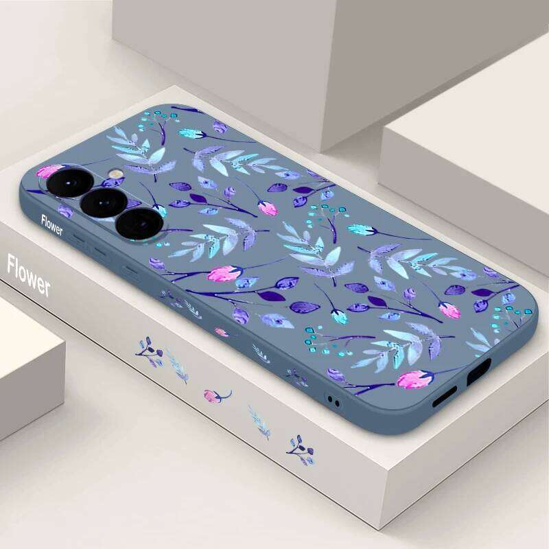 Colorful Leaf Phone Case For Galaxy A56 A16 A36 A55 A54 A15 A17 A35 5G S25 FE S24 S22 Ultra S23 Plus Soft Cover H260305-image-1096572727