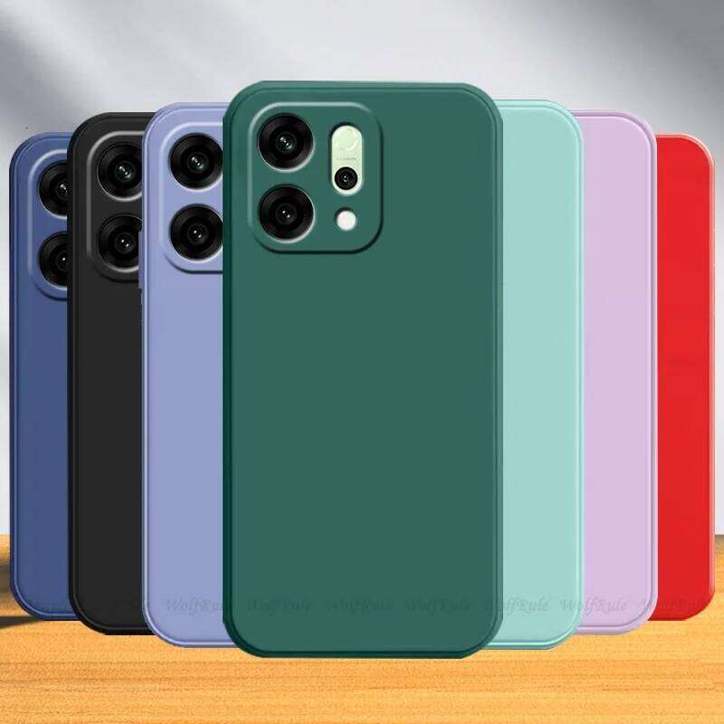For Case Cover Capas Shockproof Original Liquid Silicone Phone Bumper TPU Soft Fundas Reno 14 Pro H260305-image-1096572073