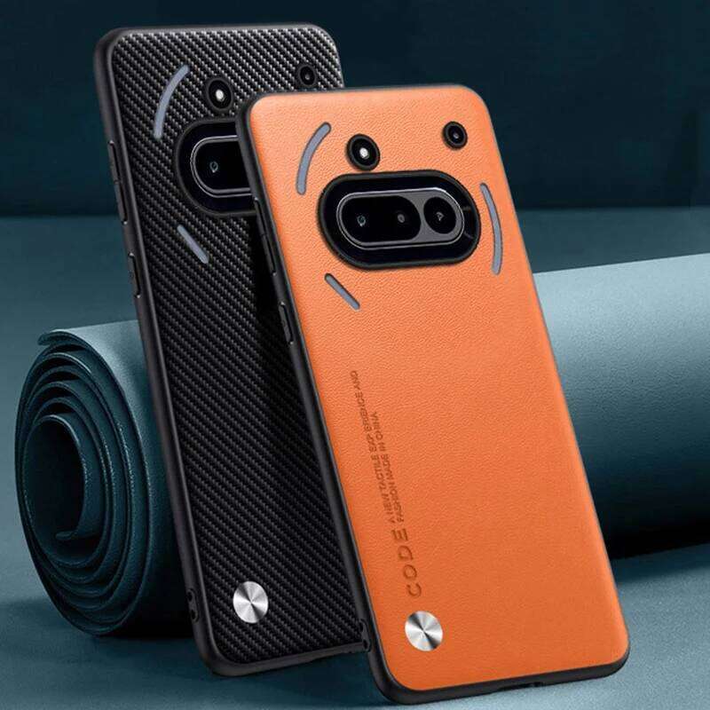 PU Leather 3A Back Cover Matte Silicone Full Protection Phone Case For Nothing Phone3A 5G Coque H260305-image-1096560087