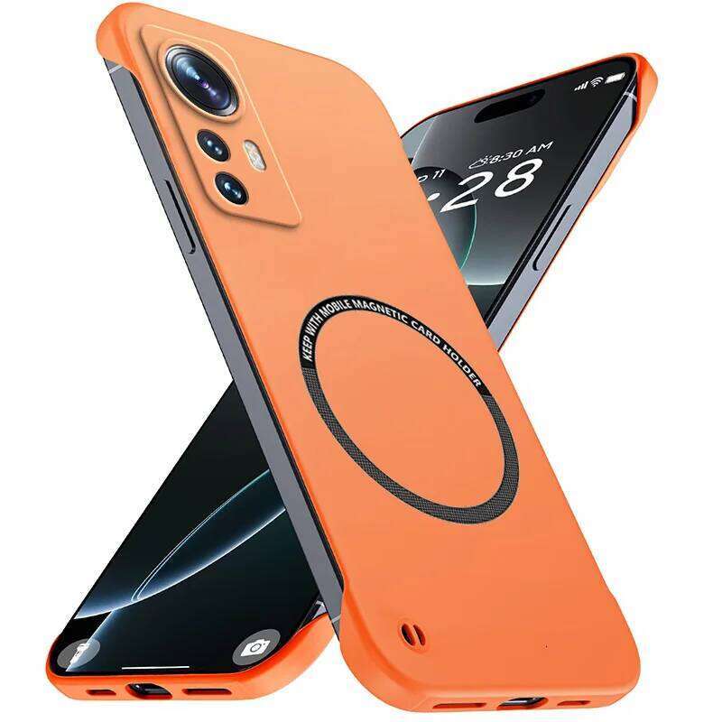 Magnetic Slim for 12 12S 12T Pro Ultra 12 12Pro Frameless Phone Cases Anti-Scratch Hard PC Covers Shockproof Armor H260305-image-1096558130