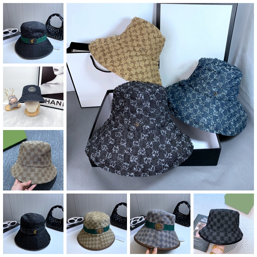 Bucket hat designer bucket hat luxury hat fashion hats letter solid color design hats high quality Wear for seaside travel cap very good