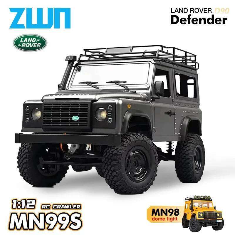 MN98 MN99S 2.4G RC Car 1/12 MN Model RTR Version Rock Crawler Defender 4x4 Off-Road Truck Remote Control Toys For Kid Gift C260306-image-1096583864