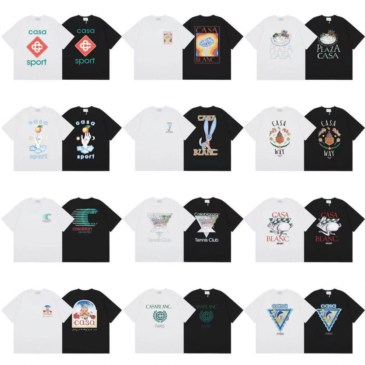 Graphic T Shirts For Men Women Summer Streetwear Tee Short Sleeve Designer Fashion Shirt Loose Casual Comfortable casas shirts 452