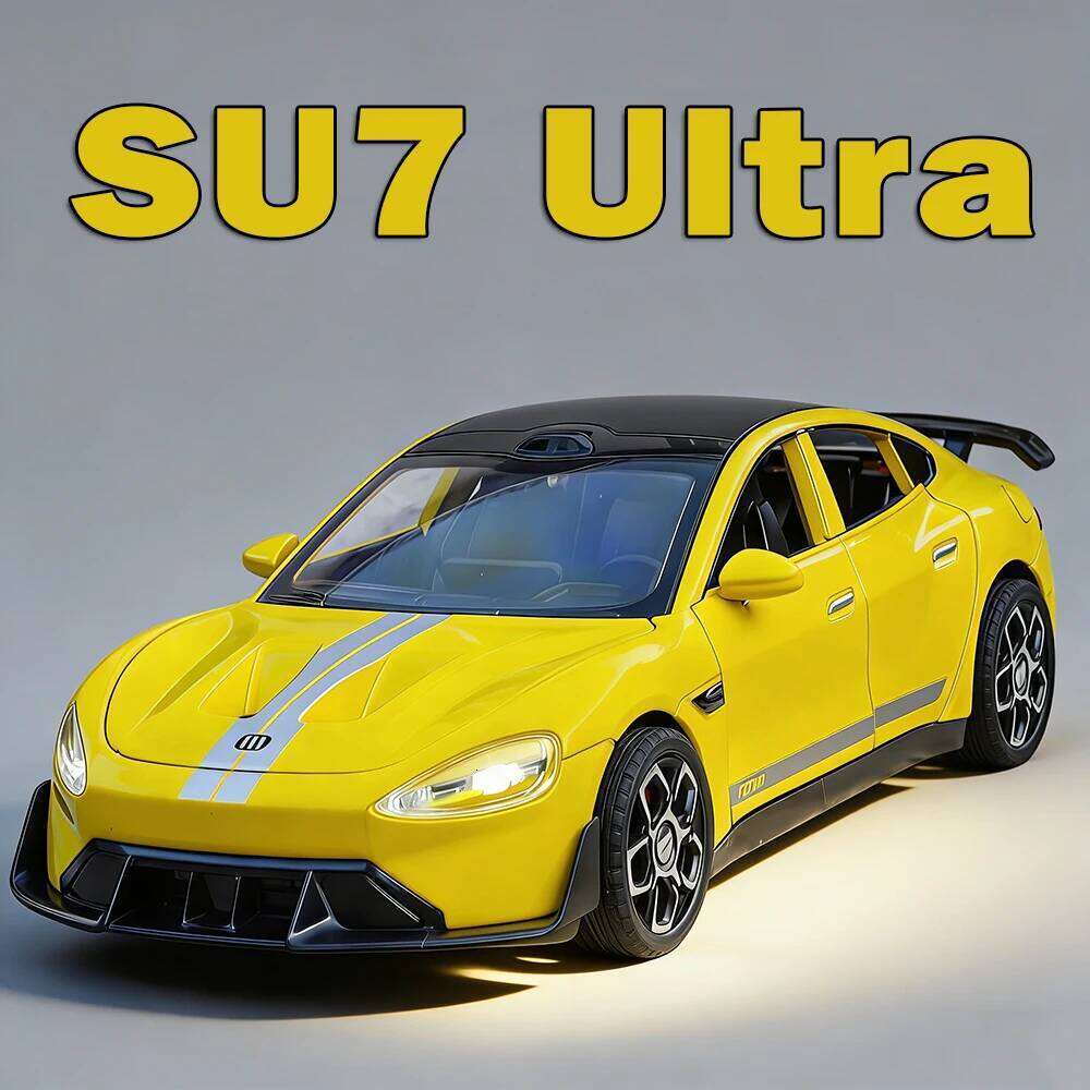 1:32 SU7 Ultra Challenger Hellcat Miniature Model Alloy Diecast Toys Car Doors Opened Shock Absorption Pull Back Vehice Kid Gift Z260307-image-1096577014
