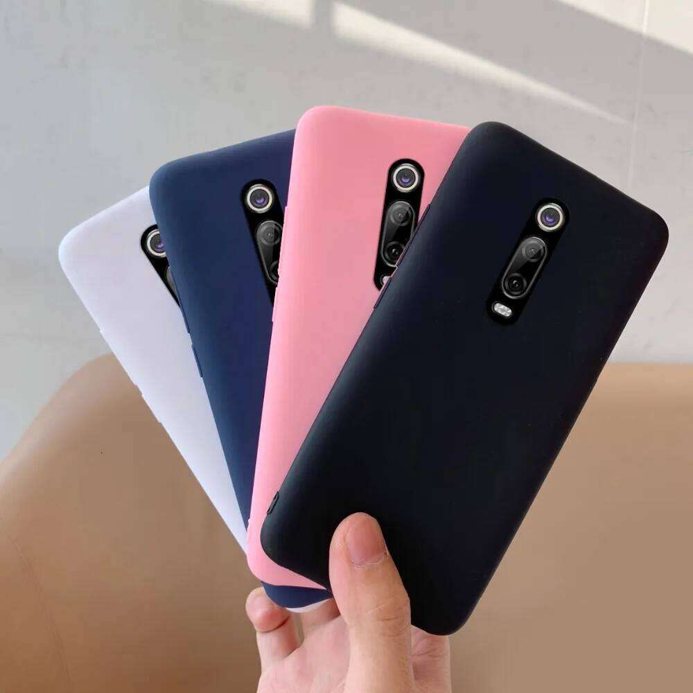 Silicone Case For Mi9t pro Slim Phone Cover On Mi 9t Pro Cases H260305-image-1096561546
