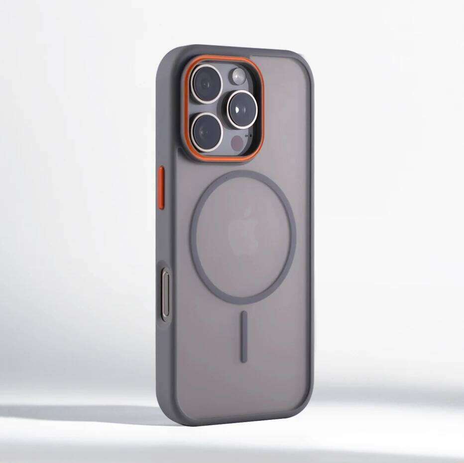 Matte Translucent Magnetic Case iPhone 17 16 Pro Max 15 14 Plus 13 12 For Wireless Charging Shockproof Cover H260305-image-1096535811