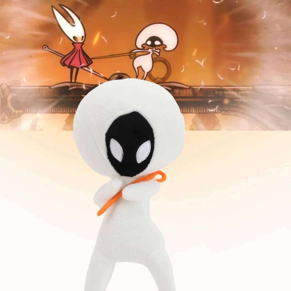 Adorable Cartoon Lace Hollow Knight Silksong Plush Toy Game Related Toys For kids Birthday Halloween Gift Decoration W260306-image-1096686887