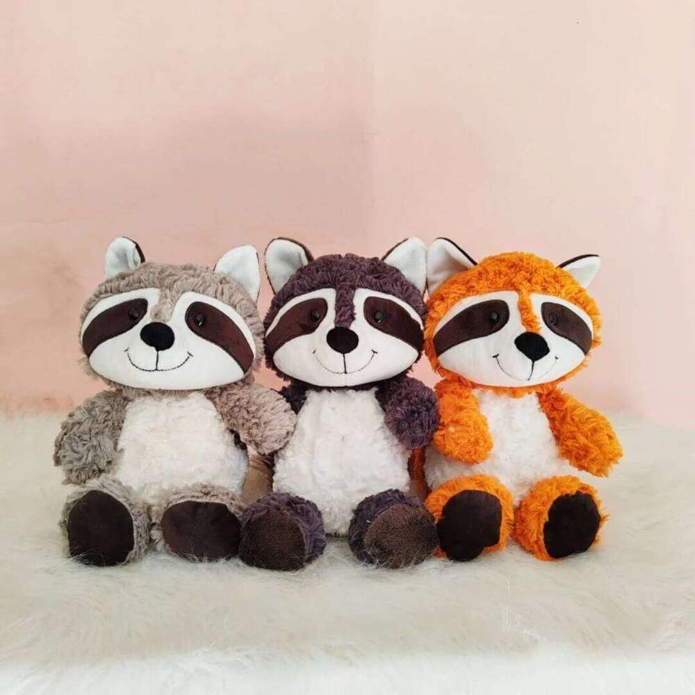 1pcs28cm plush toy cuddle bear doll girl bed sleeping pillow super cute big tail animal W260306-image-1096696960