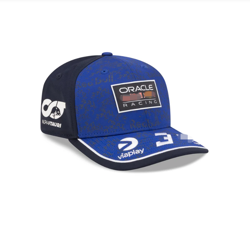 Red Bull Racing 2026 Max Verstappen 9SEVENTY Cap Driver Formula 1 Team Baseball New Racing Fanwear Curved Brim Visor Cap Summer Men Women Fashion Su