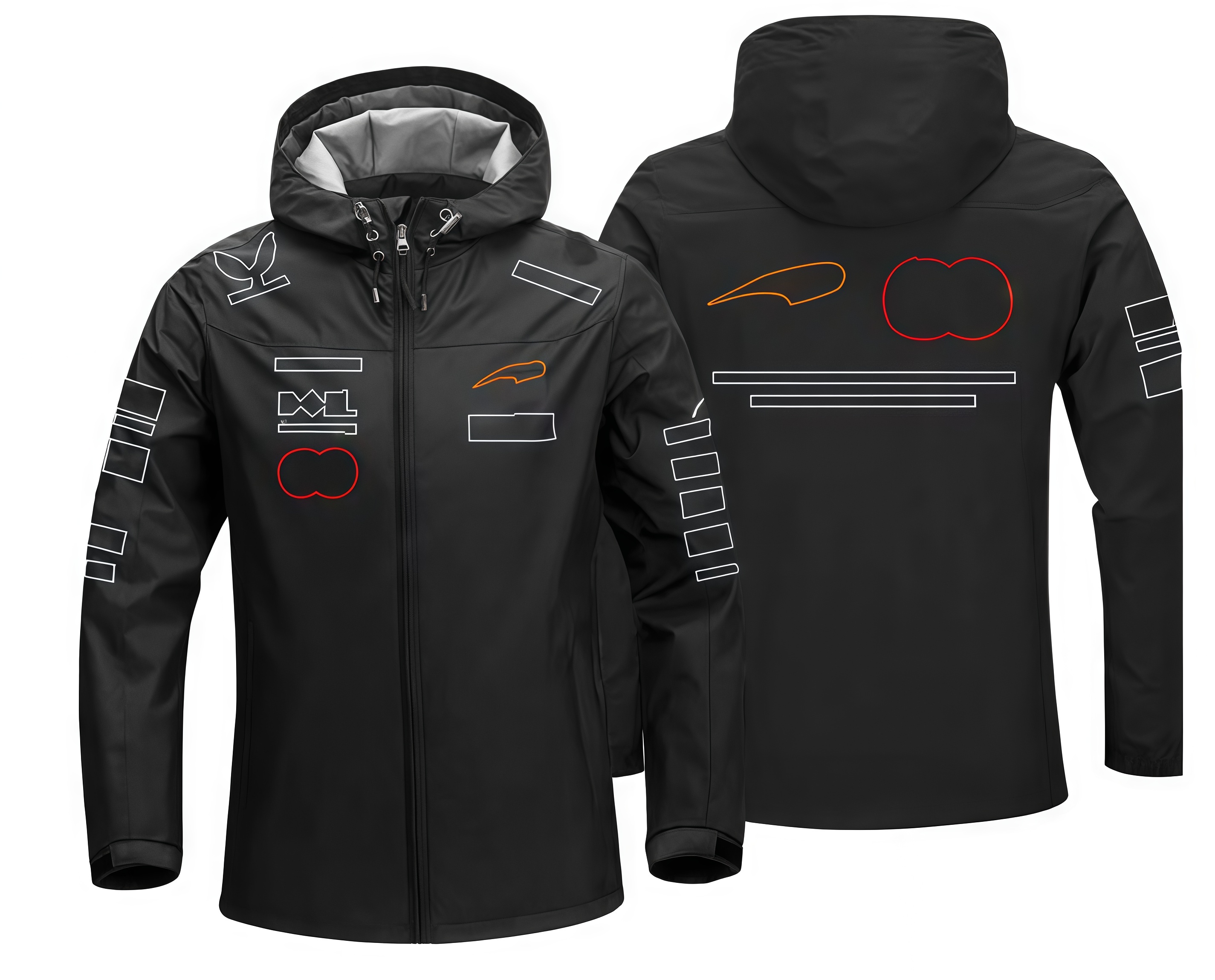 F12026 Racing Jersey Autumn/Winter Outdoor Waterproof Jacket-image-914610015