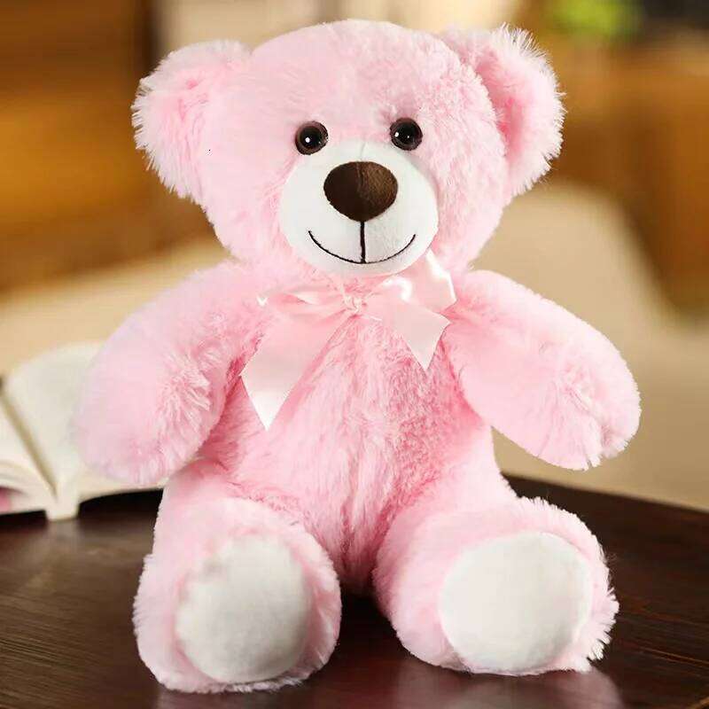 Animals Plush Toys Gift Kid Girlfriend,13.5in Stuffed Bears for Christmas Valentines Day BirthdayGife W260306-image-1096685714