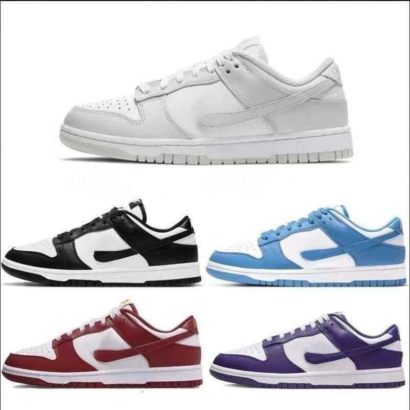 Designer casual skateboard shoes Unisex anti slip low cut casual trendy sports shoes Black White Panda Unisex Skateboard shoes Green Apple Sports Ba