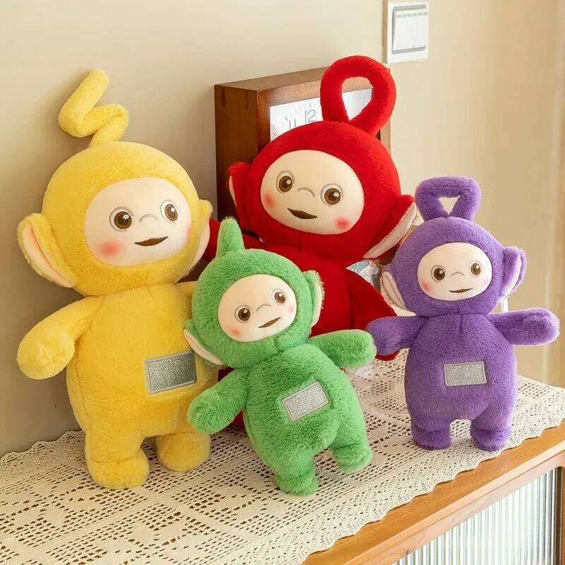 &Teletubbies 30Cm Rabbit Plush Toy Pp Cotton Filled Cartoon Anime Children'S Comfort Sleeping Doll Kid Gift W260306-image-1096687212