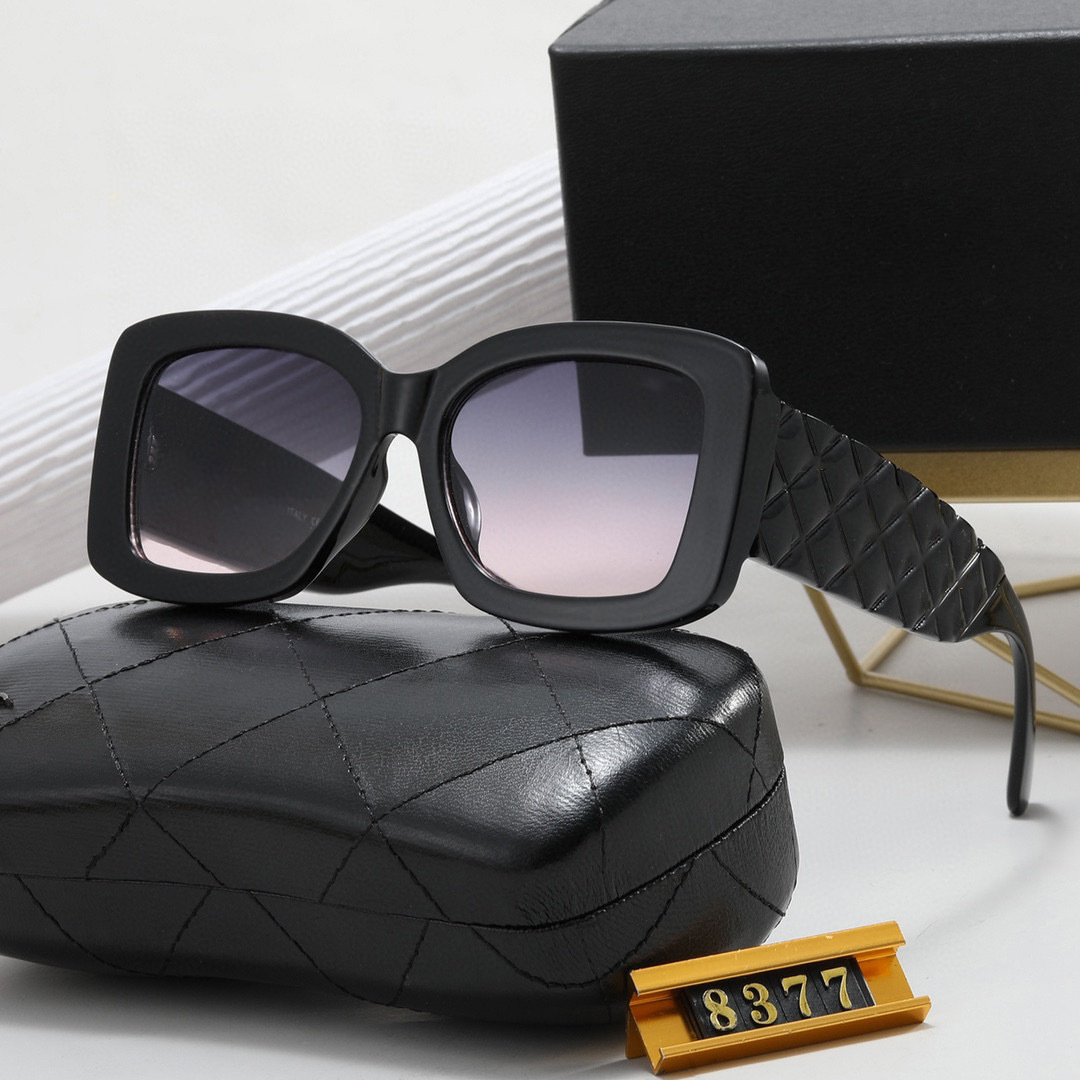 2026 new European and American fashion box sunglasses women's high-end polarized sunglasses anti-ultraviolet street photography trendy