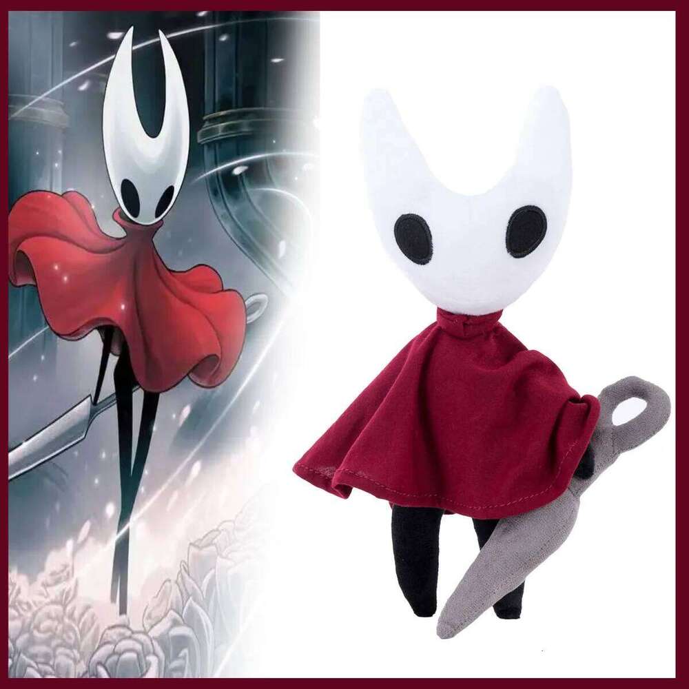 Adorable Cartoon Hollow Knight Silksong Plush Toy Game Merchandise Hornet For kids Birthday Halloween Gift W260306-image-1096687463