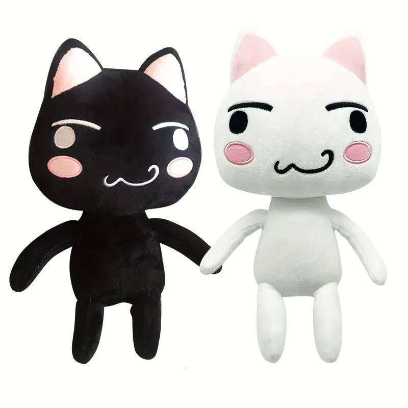 28cm/11.02in Kawaii Toro Inoue The Cat Plush Toy Soft Anime Cartoon Animal Doll Room Decorations Birthday Christmas Gift W260306-image-1096687661