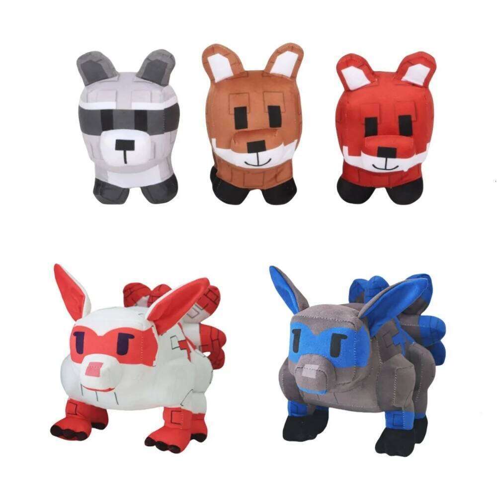 Raccoon Nine Tailed Fox Plush Toy Game Peripheral Grow A Garden Gift Kids Halloween Christmas Toys Dec W260306-image-1096687624