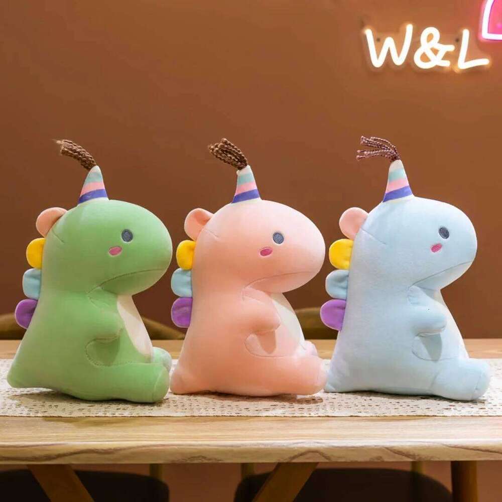 1pc 30cm/11.81in Cute Dinosaur Large Plush Doll Kids Toy Creative Gift for Girl W260306-image-1096695457