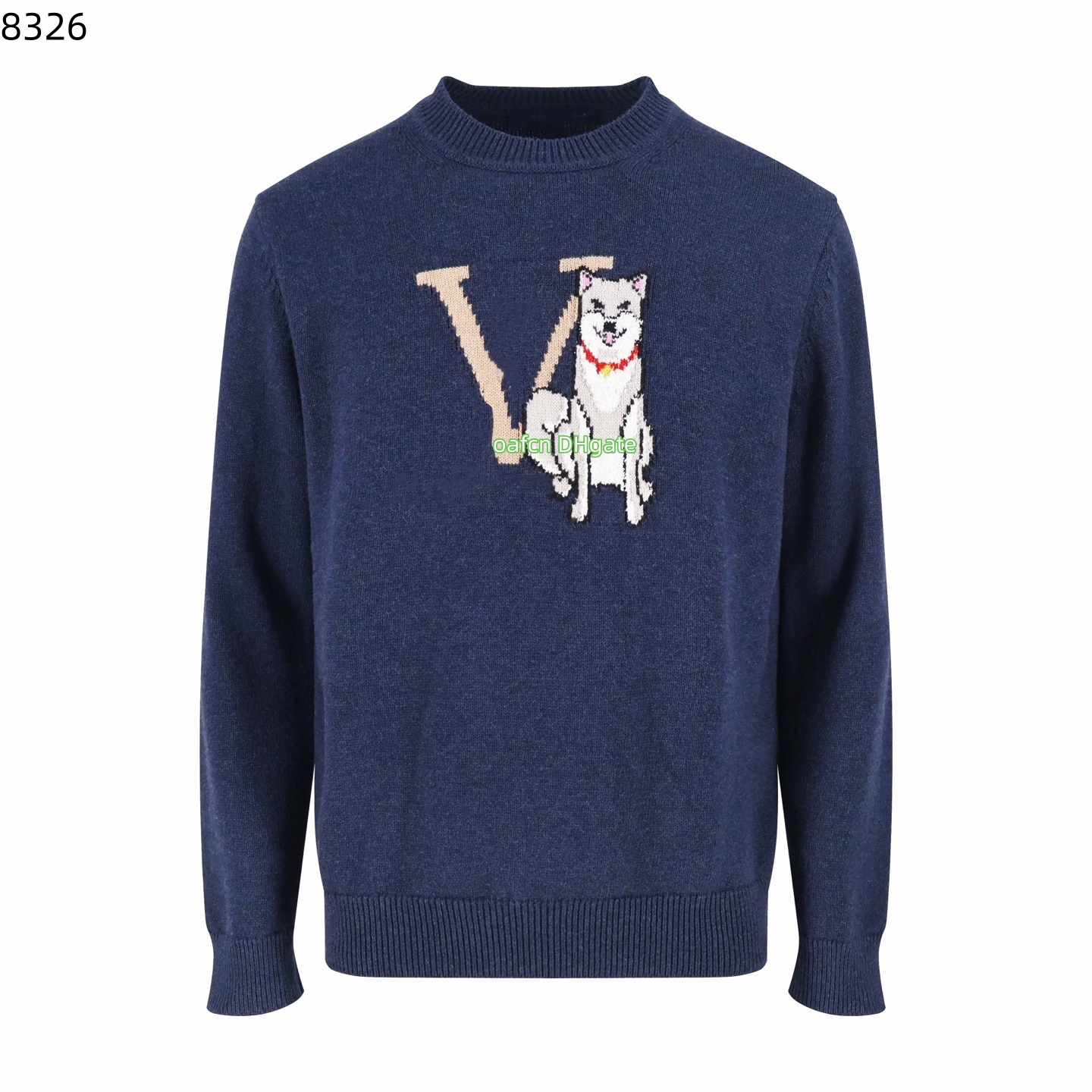 Pull pour hommes pull de créateur homme à manches longues mode à capuche vêtements pulls pull en tricot vêtements d'hiver laine mélangée chien in