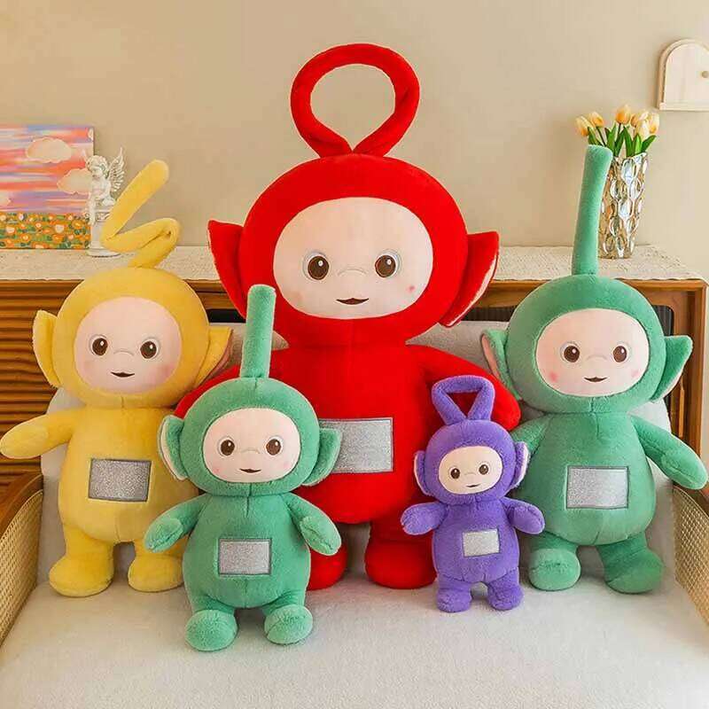 35/45cm Cute Antenna Baby Girl Sleeping Accompanying Cloth Children Soothing Cartoon Doll Pillow W260306-image-1096687257