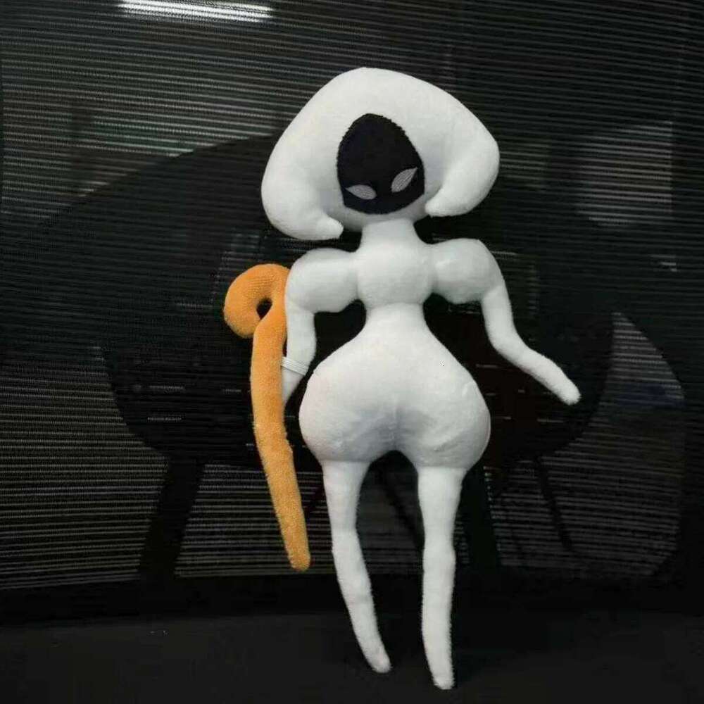 Kawaii Cartoon Lace Hollow Knight Silksong Plush Toy Queen of Silk Game Related Toys For kids Birthday Halloween Gift W260306-image-1096694097