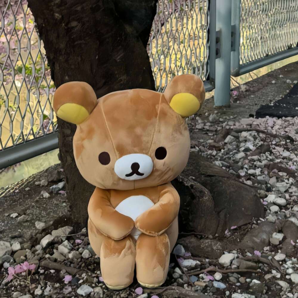 Lovely Anime Rilakkuma Plush collection Teddy Peluche Bear Stuffed Doll Kawaii Room Decor Soft Birthday Gifts Xmas Present W260306-image-1096693092