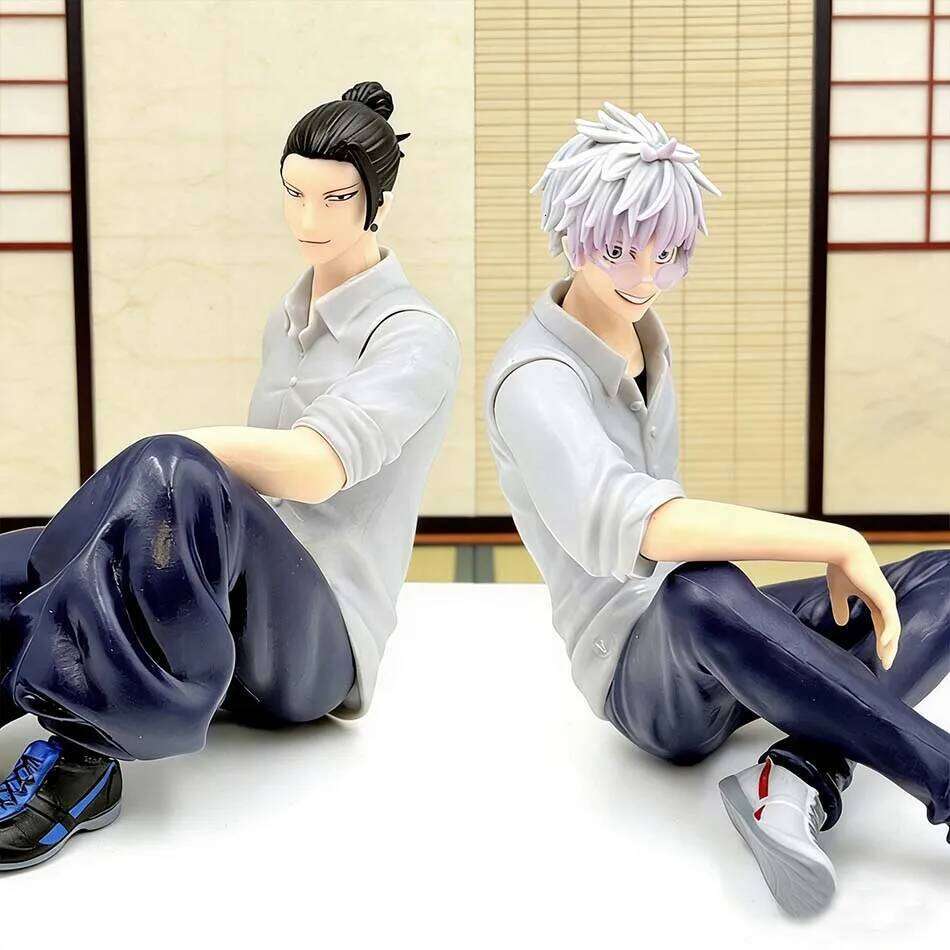 Jujutsu Kaisen Mini Figures Satoru Gojo Figure Action Geto Suguru Figurine Q Version Anime Model PVC Collection Toys Statue C260309-image-1096839991