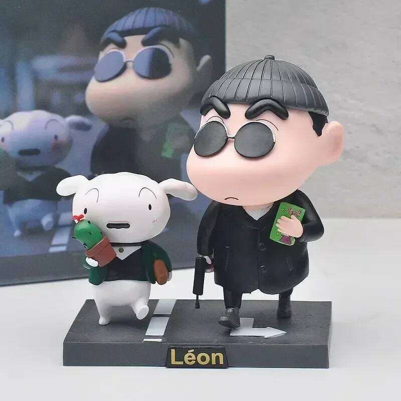 16cm Anime Crayon Shin-Chan Action Model Dolls Figure Cosplay Platinum Saber Figurine Statue Collection Toys Xmas Gifts C260309-image-1096842302