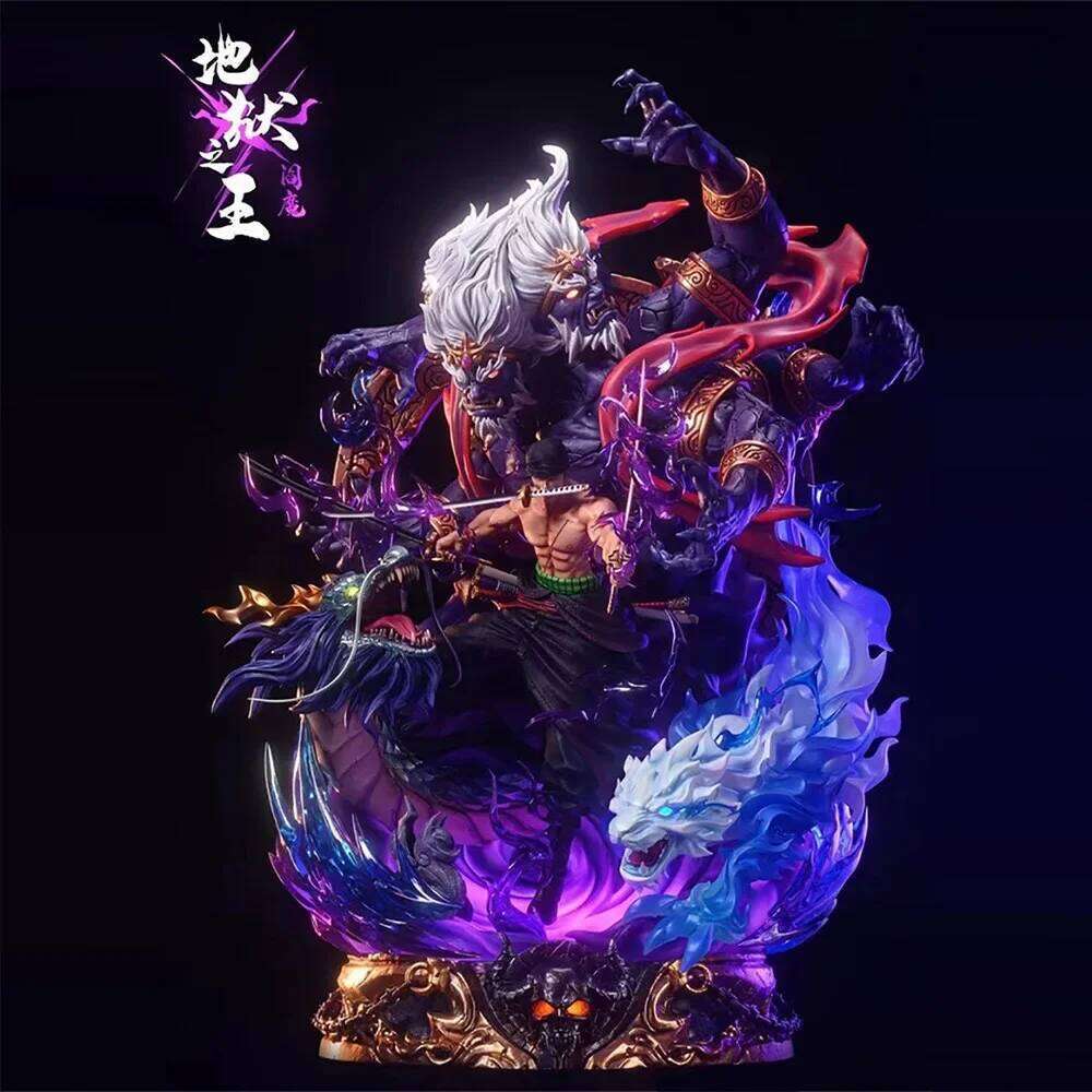 22cm One Piece Roronoa Anime Figures Action Figurines Pvc Zoro Figure Model Statue Toy Collection Decoration Dolls C260309-image-1096843145