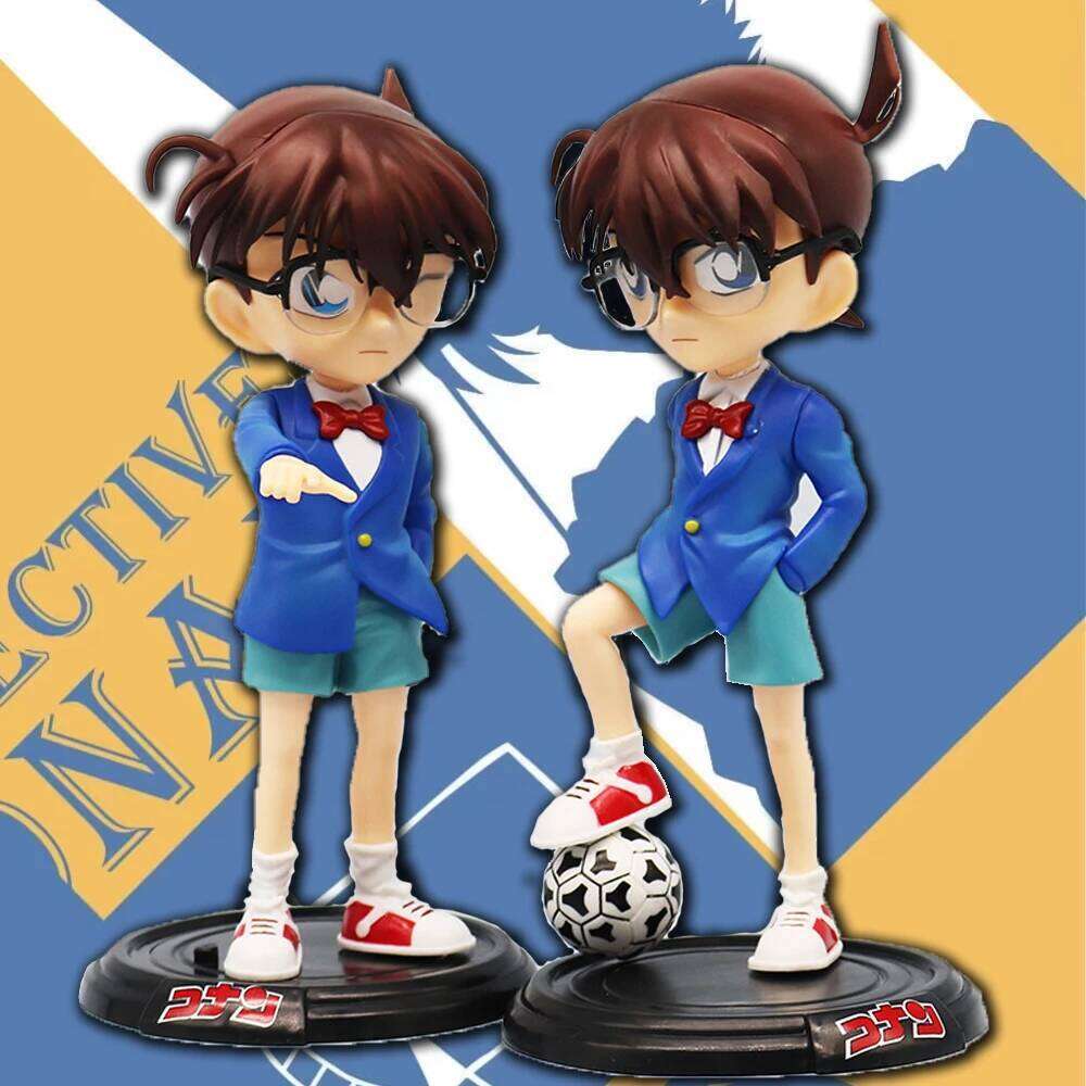 Detective Anime Conan Edogawa Action Figure Model Dolls Collection Kids Toys Car Ornament Kawaii Desktop Decoration C260309-image-1096834388