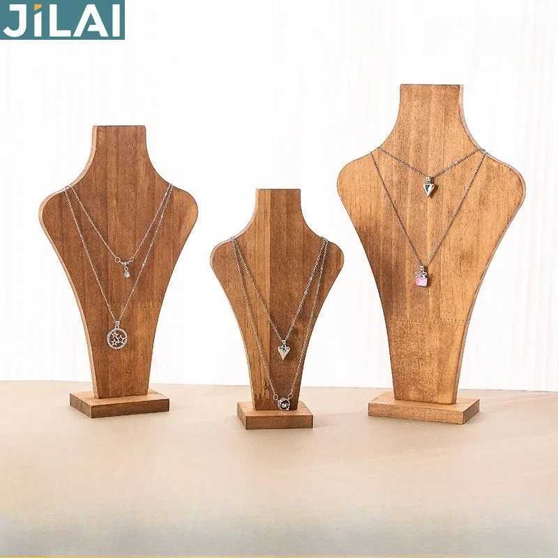 Creative Vase Necklace Display Stand Pendant Jewelry Hanger Necklace Window Display Props Shelf Necklace Rack C260309-image-1096800813