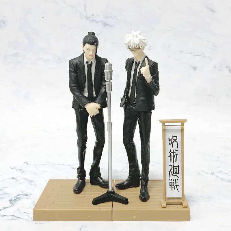 Jujutsu Kaisen Action Anime Figure 17cm Gojou Satoru Handsome Suit Man Geto Suguru Figurine PVC Collection Model Toy C260309-image-1096839333