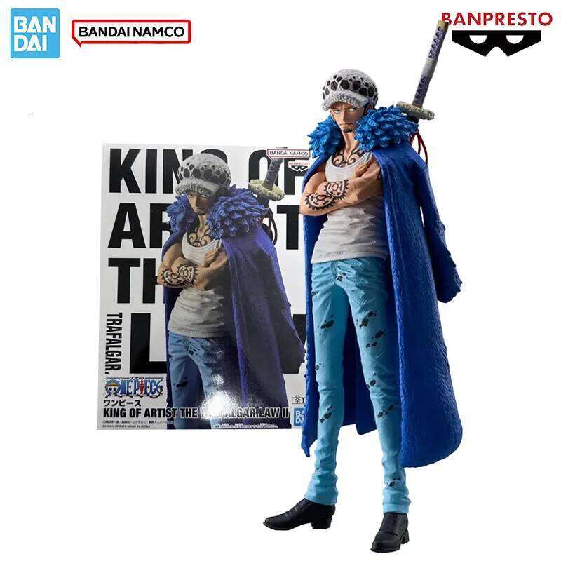 2026Genuine One-Piece Bandai Banpresto KOA King of Grandista Trafalgar D Water Law PVC Action Figure Collectable Model Toy Gifts C260309-image-1096838329